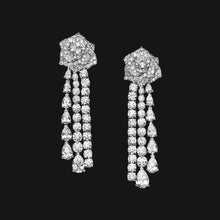 Load image into Gallery viewer, 18k Dangling Pendant Earrings