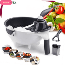Load image into Gallery viewer, 9 in 1 Mandoline Slicer Vegetable Slicer Potato Peeler Carrot Onion Grater with Strainer Kitchen Accessories Vegetable Cutter