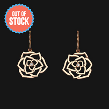 Load image into Gallery viewer, 14k Wire Bloom Earrings
