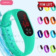 Load image into Gallery viewer, Montre relogio relojes LED electronic sport watch reloj deportivo girls boys minions kids watches children zegarek wristwatch