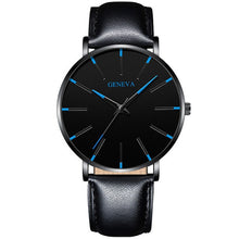 Load image into Gallery viewer, 2020 Minimalist Men's Fashion Ultra Thin Watches Simple Men Business Stainless Steel Mesh Belt Quartz Watch Relogio Masculino