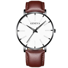 Load image into Gallery viewer, 2020 Minimalist Men's Fashion Ultra Thin Watches Simple Men Business Stainless Steel Mesh Belt Quartz Watch Relogio Masculino
