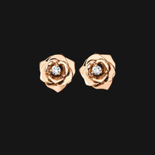 Load image into Gallery viewer, 14k Solid Bloom Earrings
