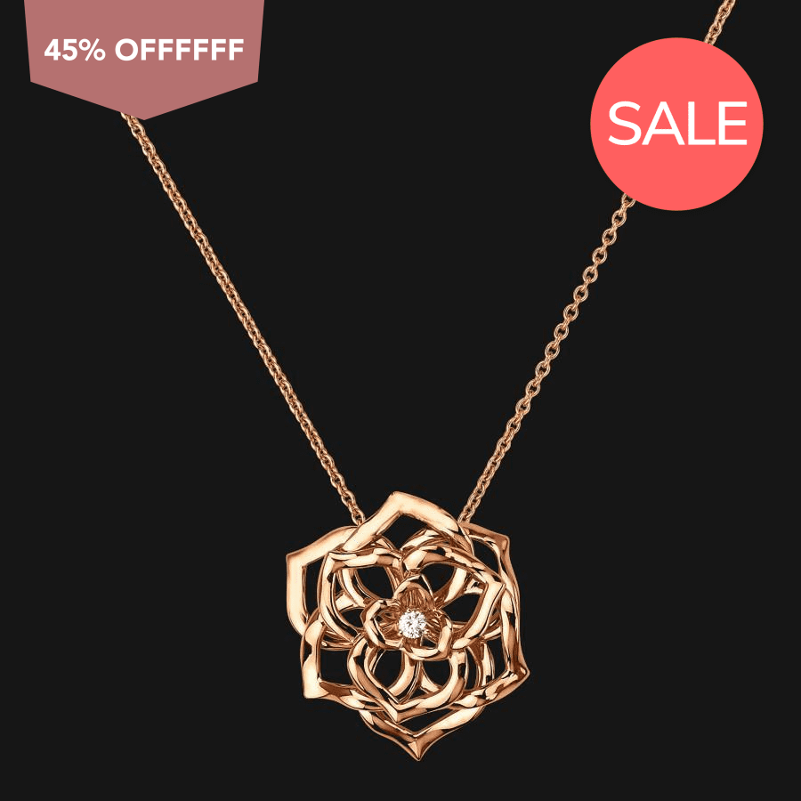 18k Bloom Pendant