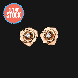 14k Solid Bloom Earrings