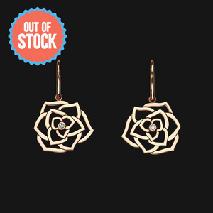 14k Wire Bloom Earrings